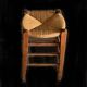 Vintage wicker stool TBE