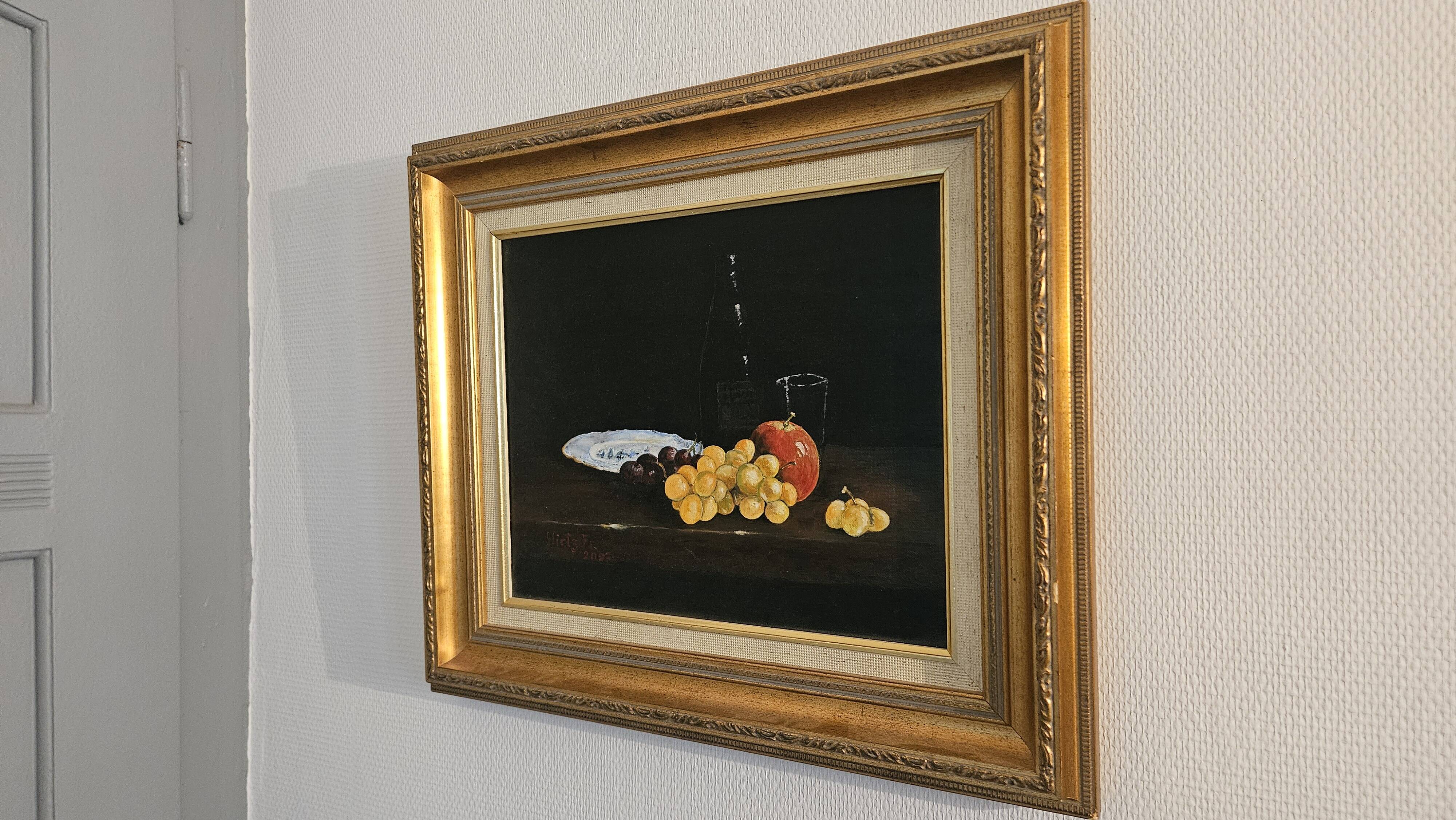Tableau – Still life on canvas – Signed Hirtz Fr