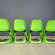 Set of 4 Casalino dining chairs by Alexander Begge for Casala, 1970s