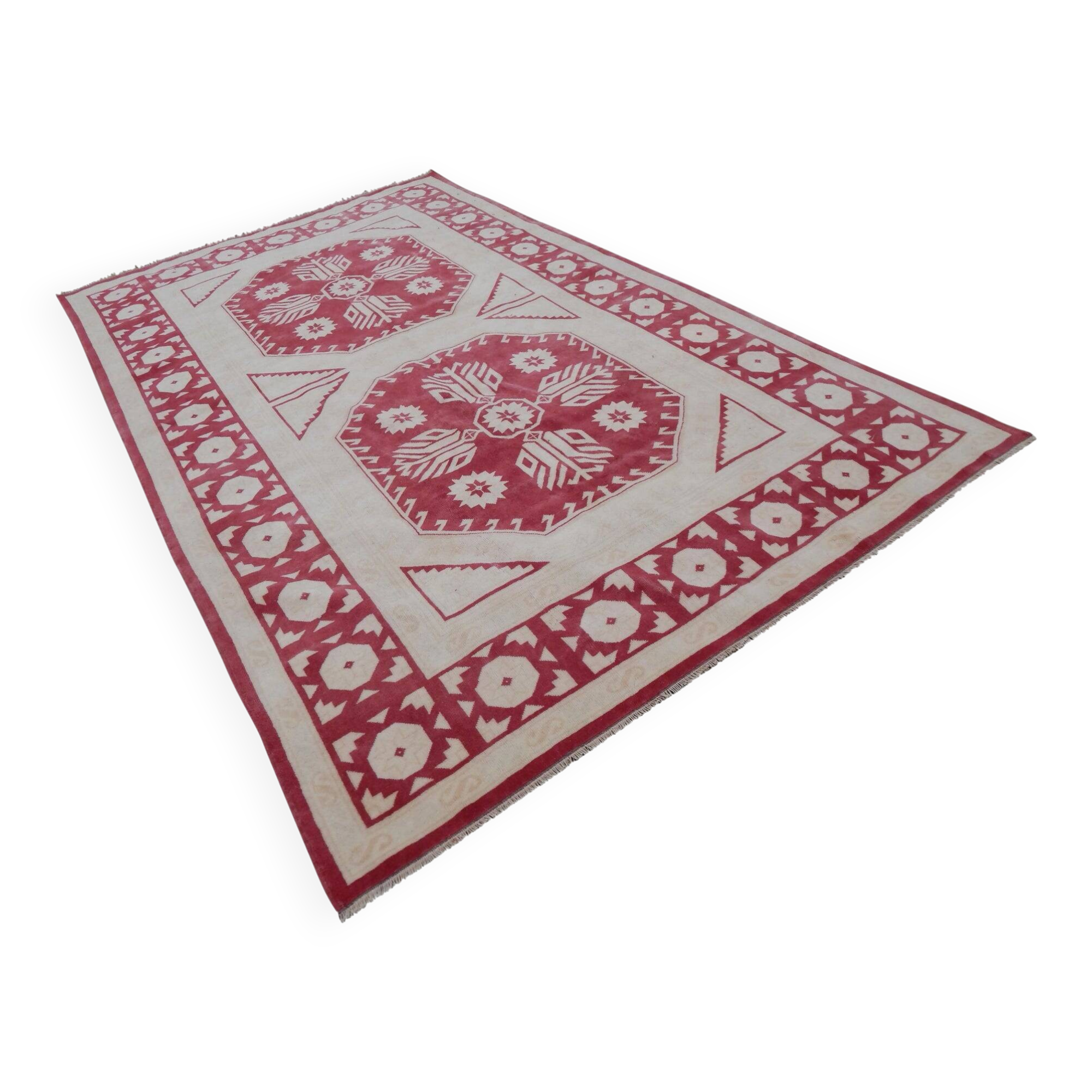 Vintage Turkish carpet handmade 189x316 cm