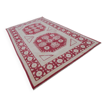 Vintage Turkish carpet handmade 189x316 cm