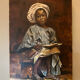 Painting portrait signed
