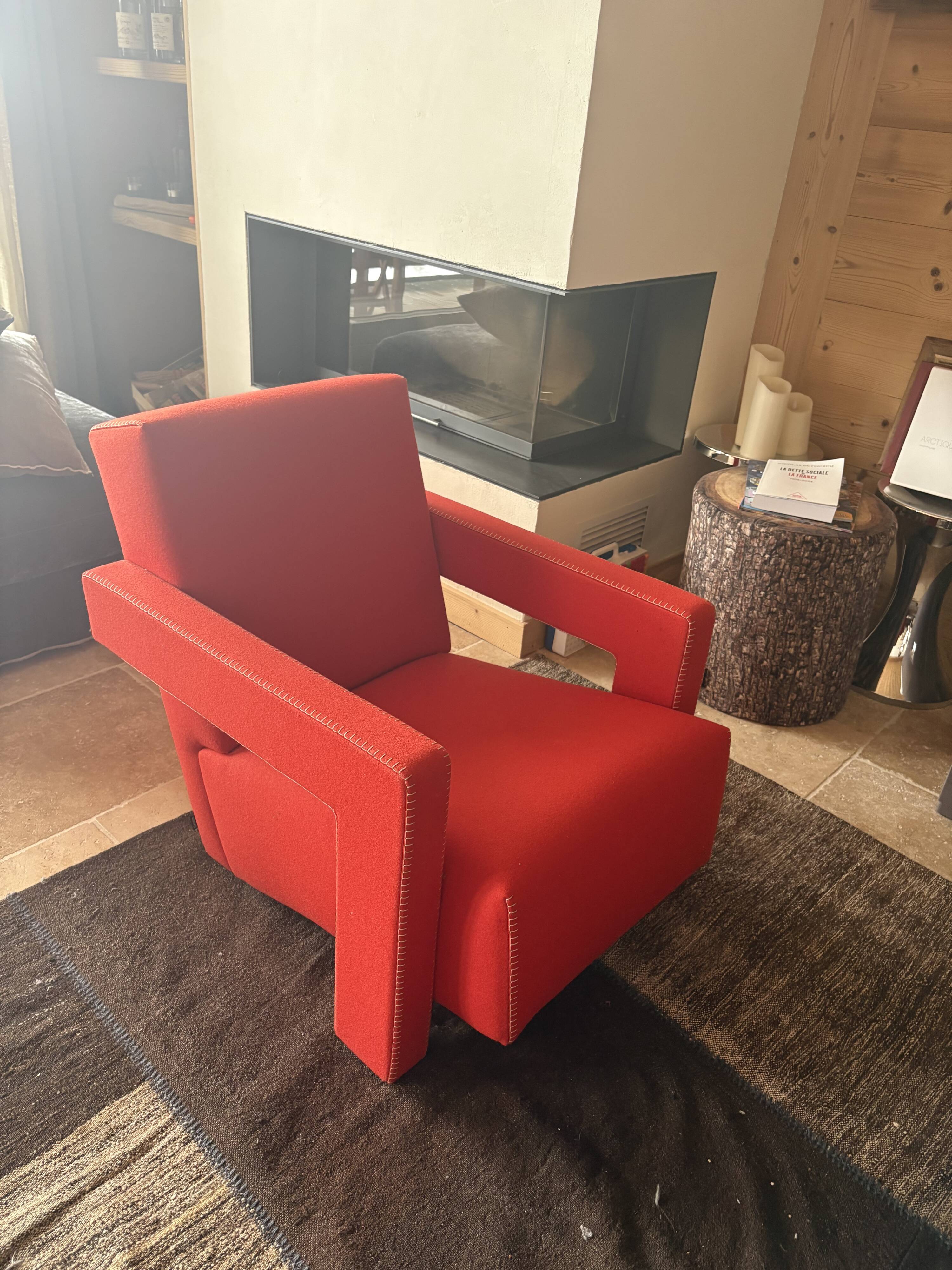 Utrecht armchair Gerrit Thomas Rietveld red