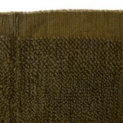 Large Handmade Army Green Kilim Rug, 224x303Cm