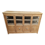 Natural Burmese teak sideboard