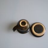 1970s ceramic cup and saucer signed