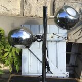 Beautiful vintage chrome designer lamp. Italian 60/70