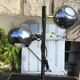 Beautiful vintage chrome design lamp. Italian 60s/70s.