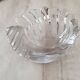 Vide-Poche coquillage en verre transparent