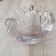 Shell-shaped glass pocket tray