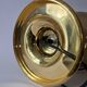 Very Rare Midcentury Large Table Brass Lamp, Switzerland, 1970s