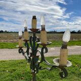 Wrought iron floor lamp 1960