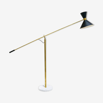 Italian floor lamp black