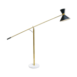 Italian floor lamp black