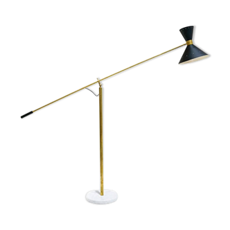 Italian floor lamp black