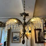 Lustre en bronze 1950
