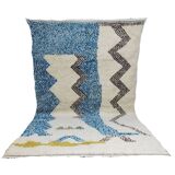 Handmade wool Berber rug 312 X 193 CM