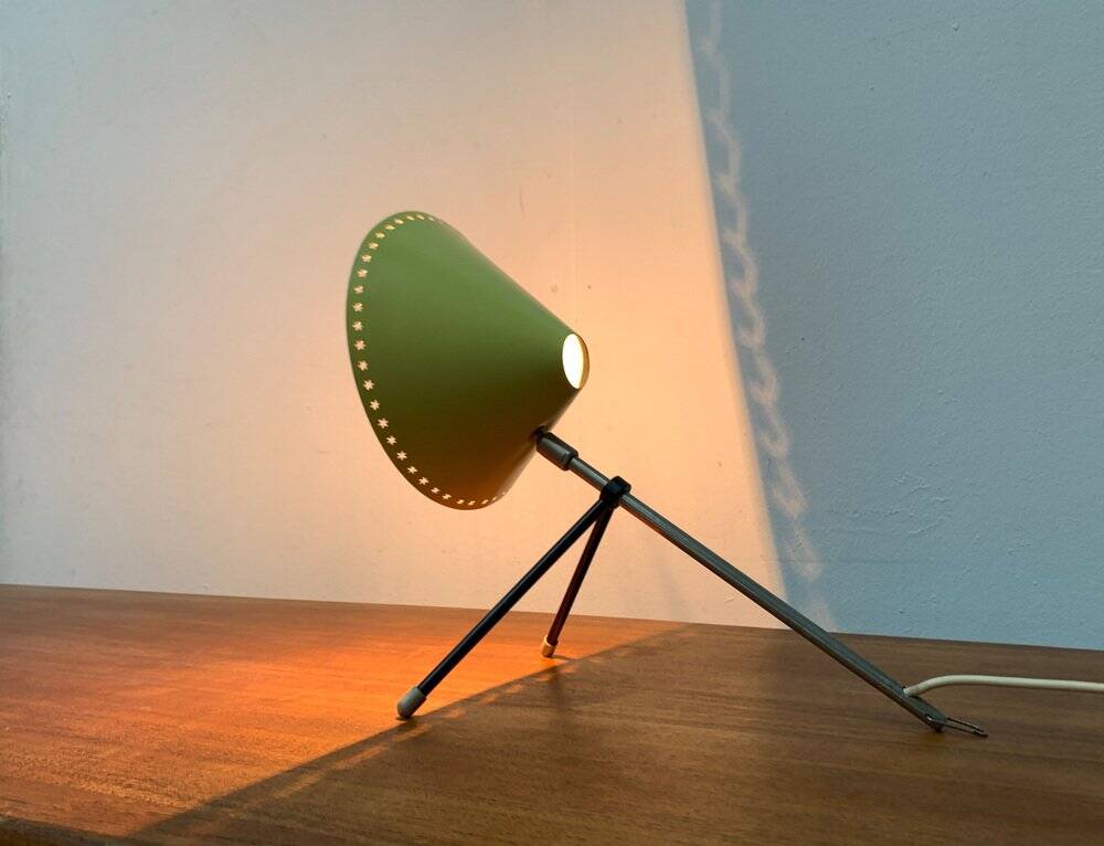 Lampe de table ou murale Mid-Century minimaliste néerlandaise Pinocchio par H. Busquet pour Hala Zeist, années 1950