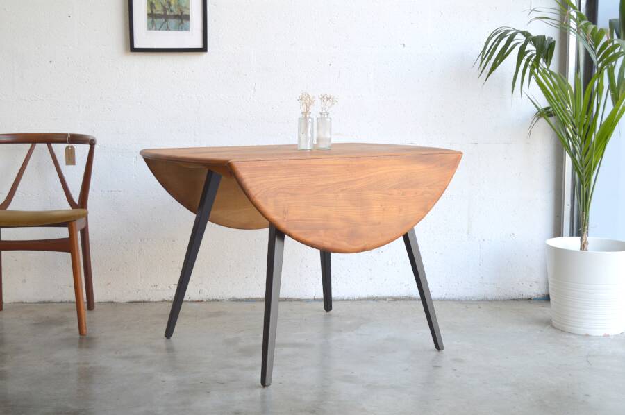 Ercol drop-leaf dining table * 125 cm
