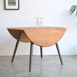 Ercol drop-leaf dining table * 125 cm