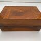 Writing Casket Box in Walnut with Inlays, England, Late 19th Century