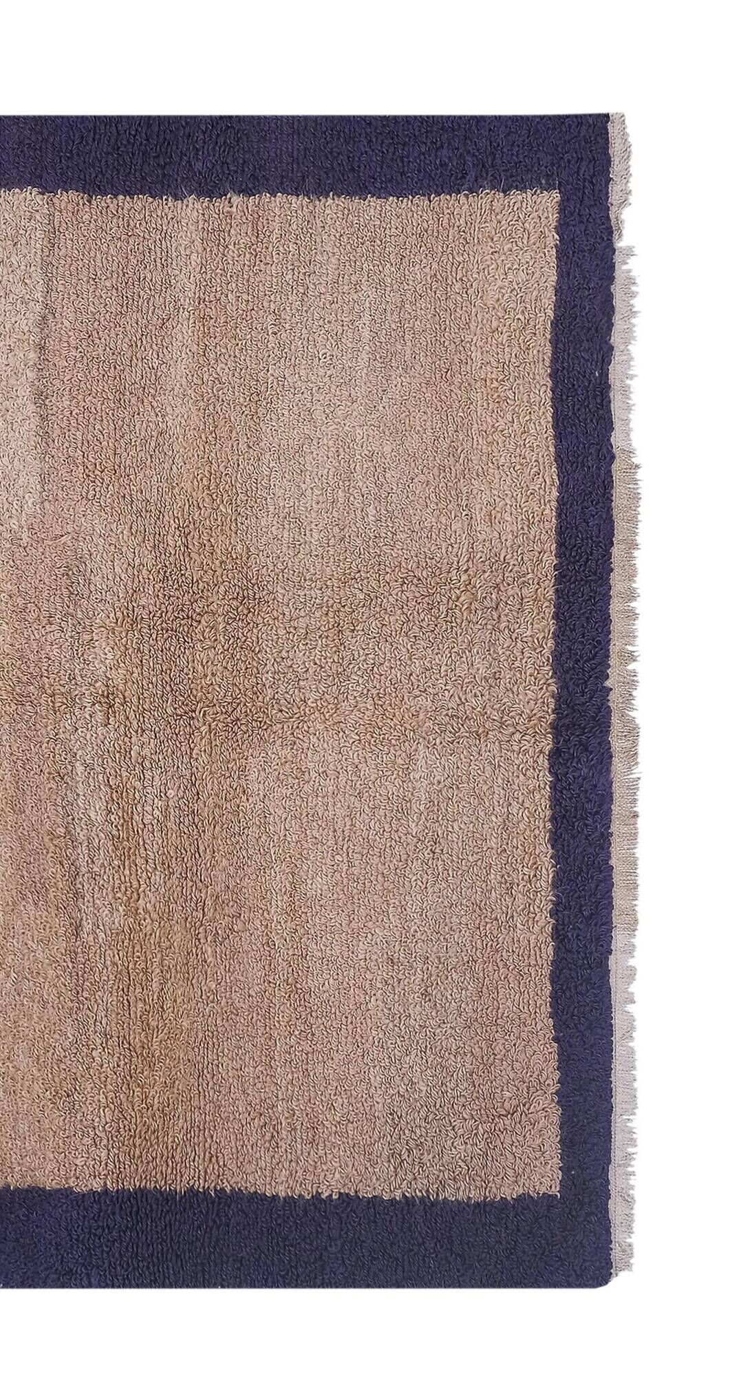Vintage Turkish handmade rug 131x182 cm