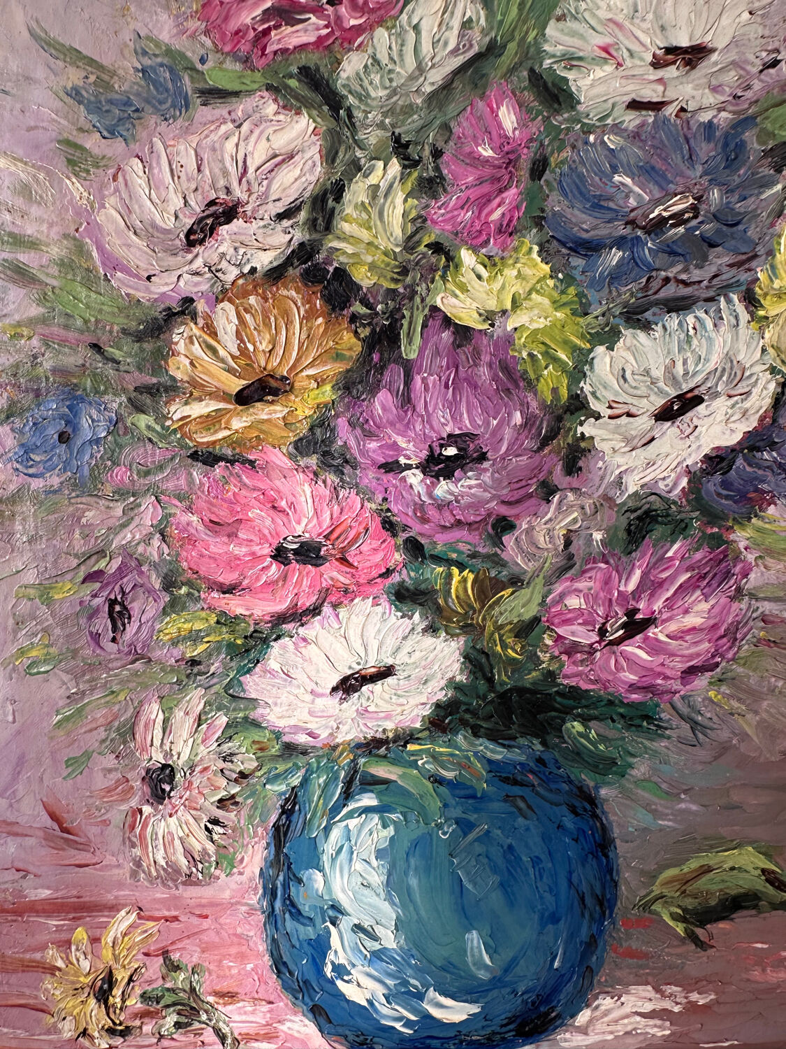 Flower still life painting