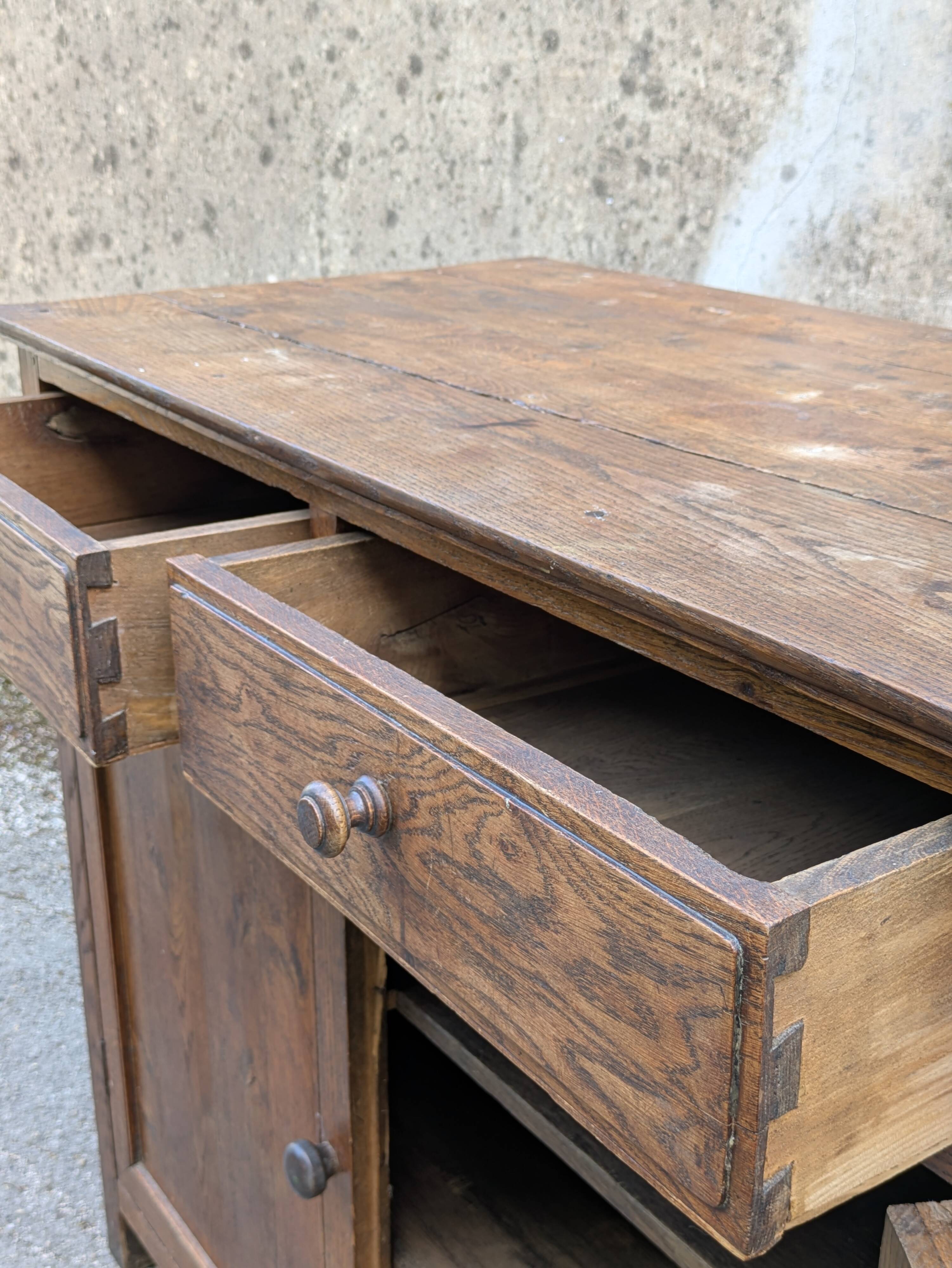 Rustic French buffet before 1900