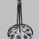 Lampe art deco verrerie signé degue