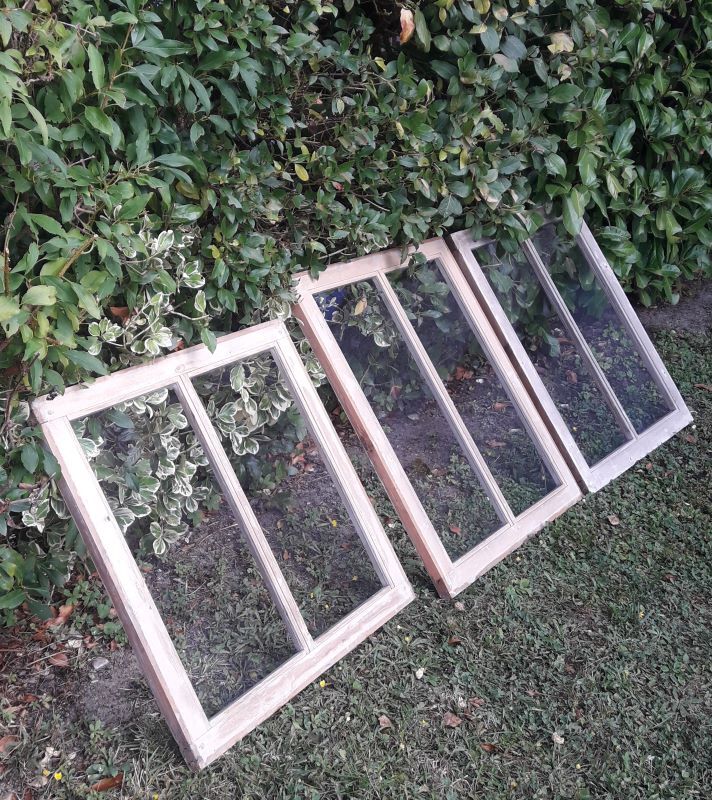 Glazed frame 70x83cm for partition