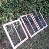 Glazed frame 70x83cm for partition