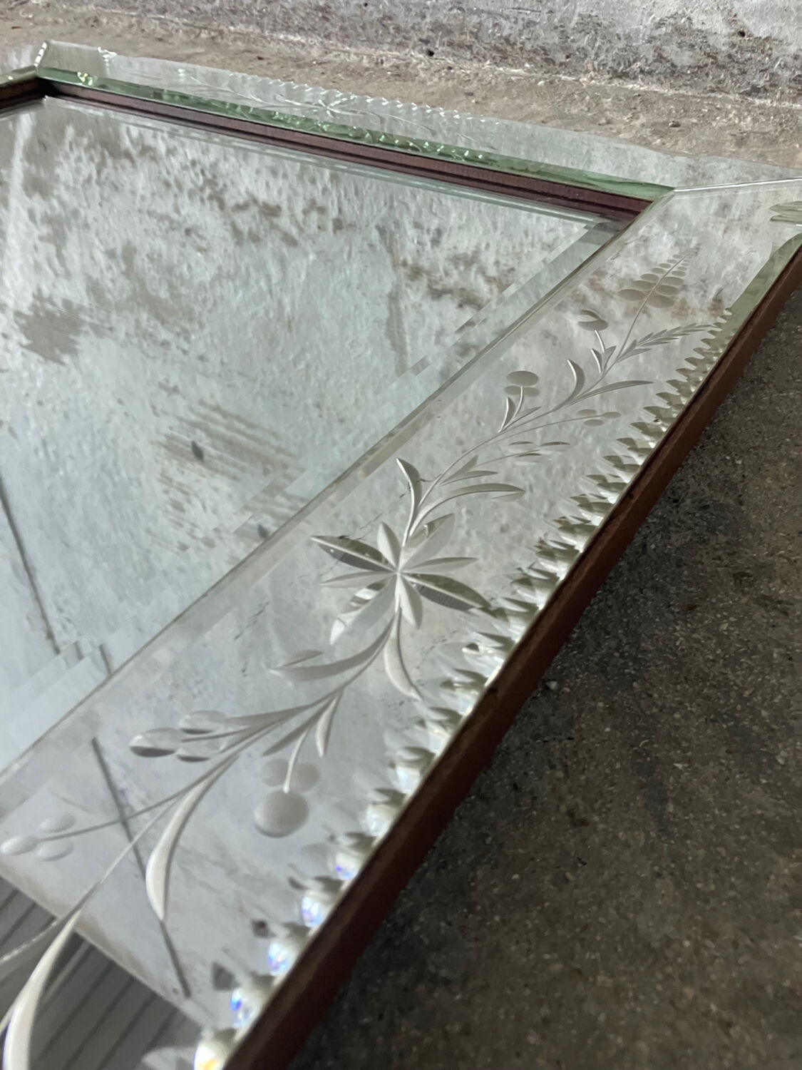 Venetian mirror from the 1950s