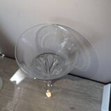 Ceska champagne flute "Danielle" fine crystal 10.25" bohemian crystal