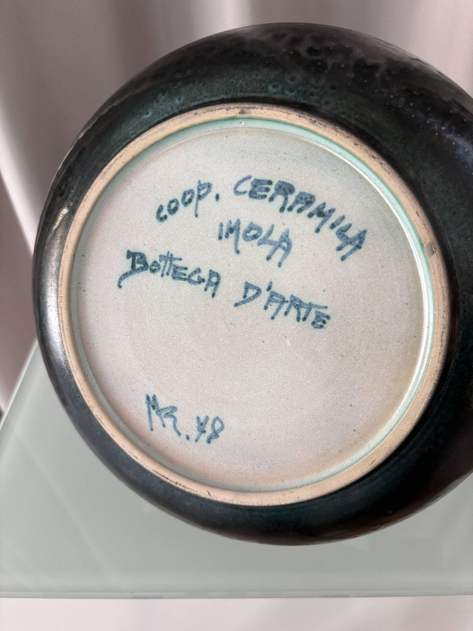 Italian Ceramic Art Bowl – Cooperativa Ceramica Imola