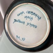 Italian Ceramic Art Bowl – Cooperativa Ceramica Imola