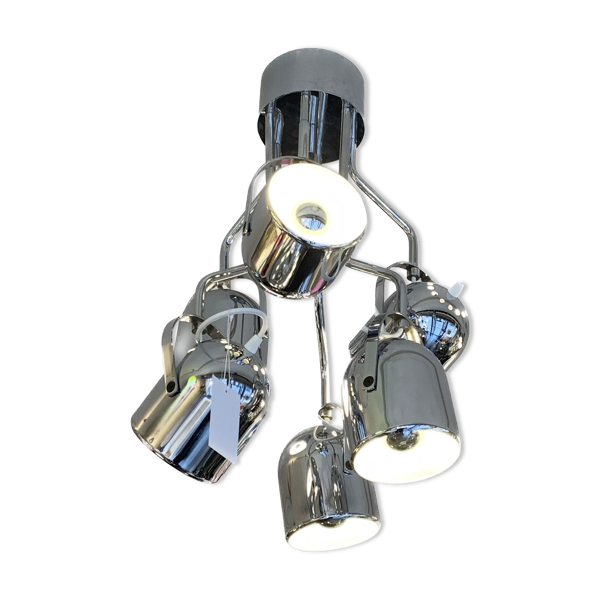 Plafonnier Reggiani vintage années 70