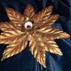 Mid century Florentine gold-plated ceiling light by Hans Kögl, 1960s