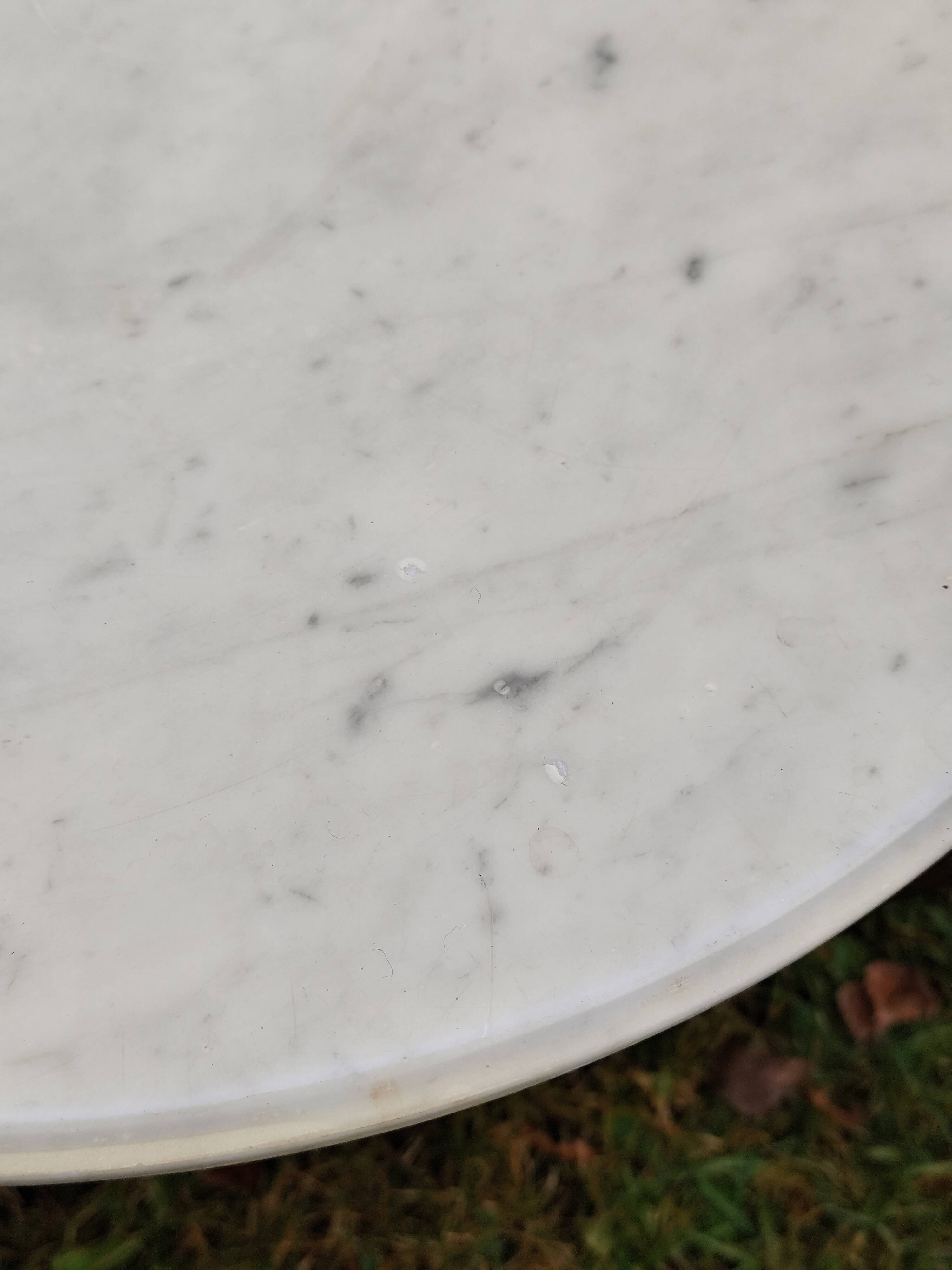 Red coffee table alabaster side table