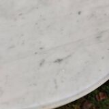 Red coffee table alabaster side table