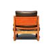 Ensemble Salon Pierre Chapo - Canapé S32 & Fauteuil S15 - Orme & Cuir Brun