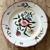 7 Sarreguemines flat plates