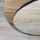 Two-tone wall mirror vintage design Italy