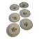 6 Japanese soup plates / Salins