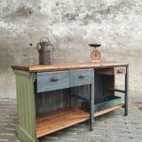 Antique shop counter