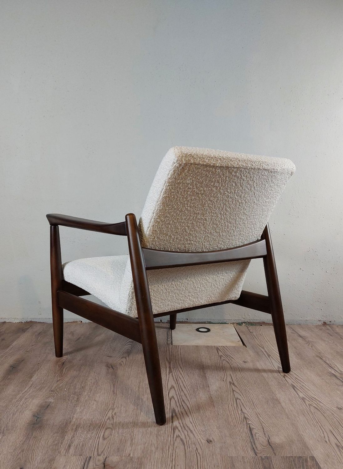 Pair of Armchairs Edmund Homa model GFM-64, Polish vintage 1970s