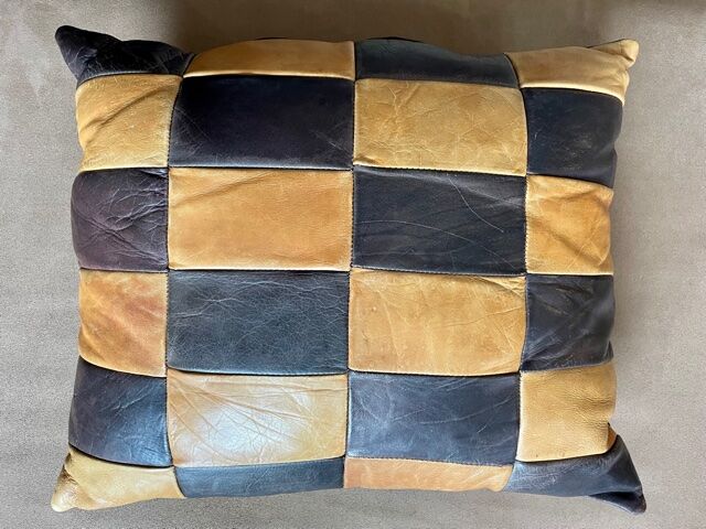 Leather cushion 1960/1970