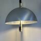 brushed metal chandelier up and down 1970