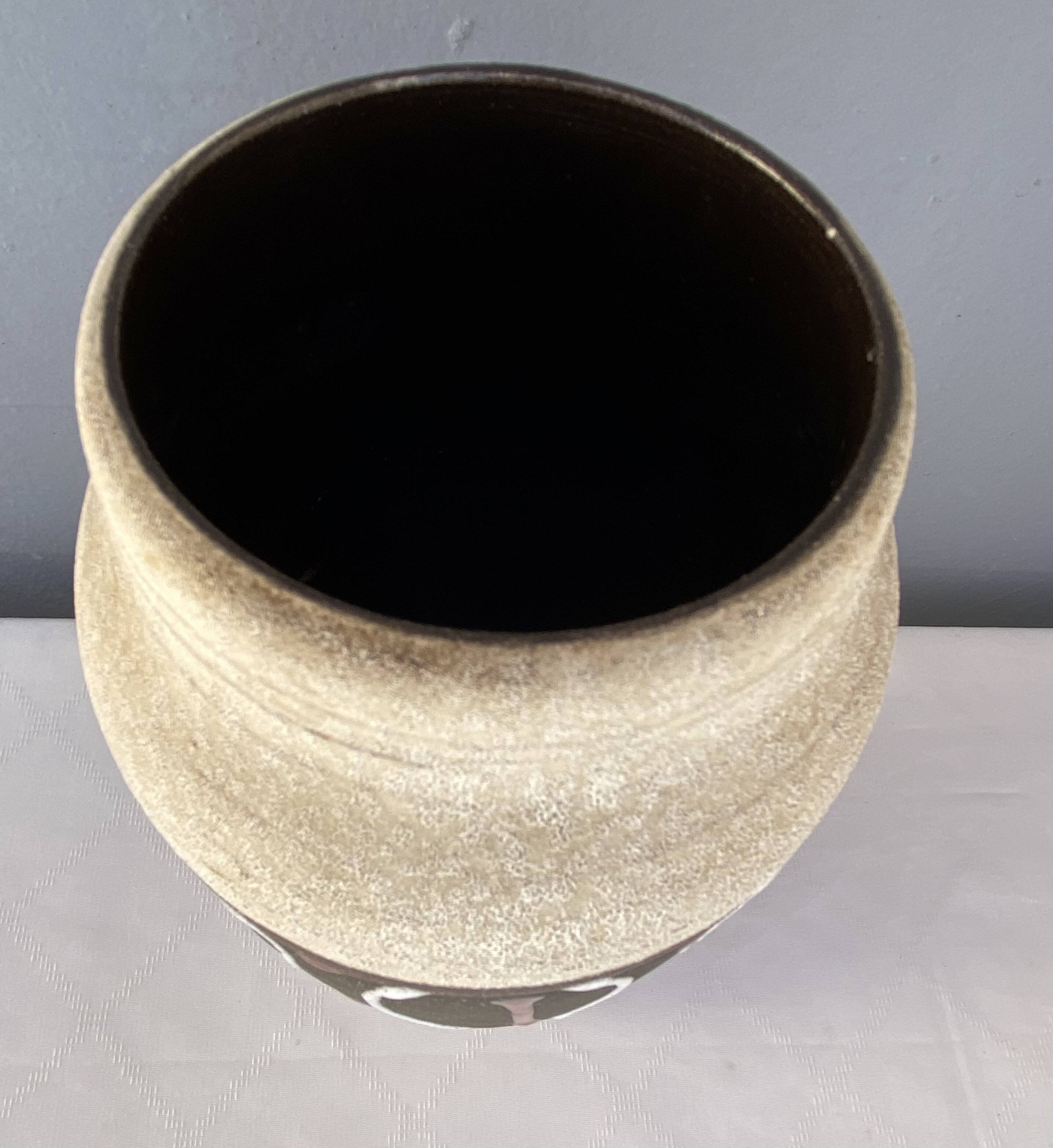 Three West German ceramic vases