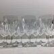 Baccarat – 12 Baccarat Crystal Water Glasses, Casino Pattern