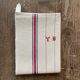 YB linen tea towel x2